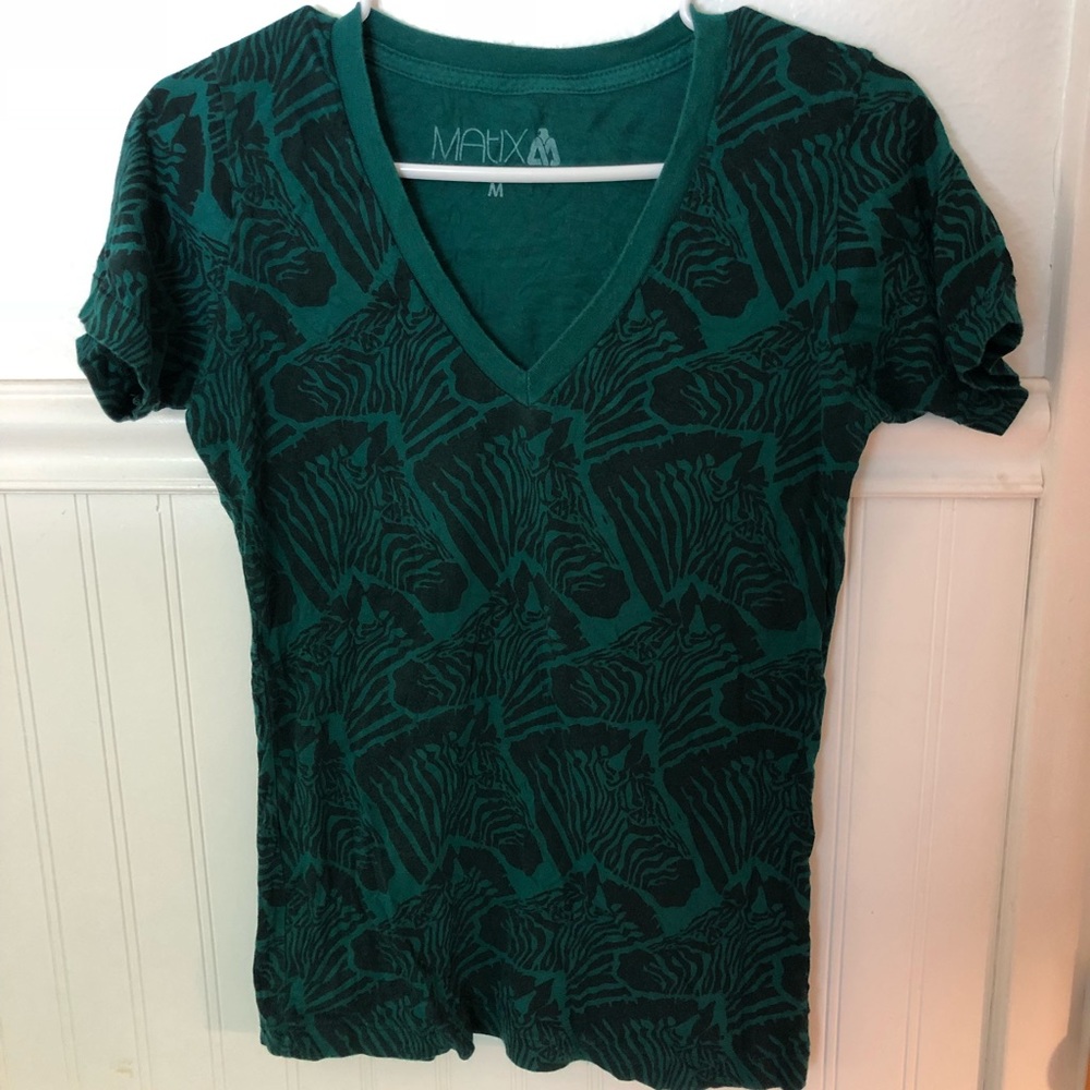 Matix Zebra print shirt